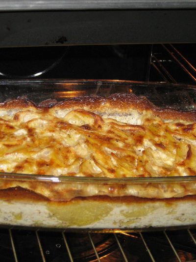 bacalhau gratinado